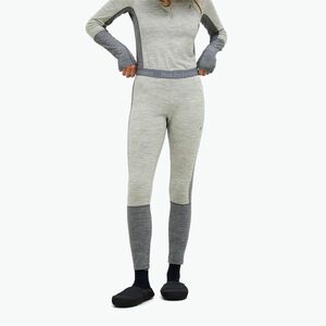 Női termikus alsónadrág Peak Performance Peak Performance Magic 7/8 Long Johns Wool-Blend Baselayer medium grey melange/melange grey (Peak Performance Magic 7/8 Long Johns Wool-Blend Baselayer G80928030) kép