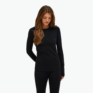 Női thermo hosszú ujjú felső Peak Performance Magic Crew Wool-Blend Baselayer black/black (Magic Crew Wool-Blend G80935020) kép