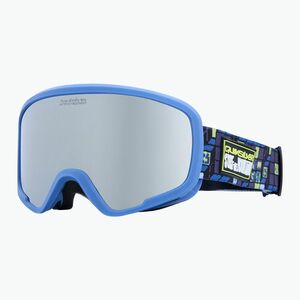 Gyerek snowboard síszemüveg Quiksilver Shredder 3D check/clux ml silver (Shredder EQBTG03025) kép