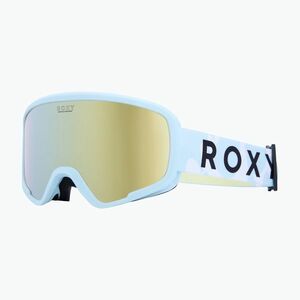 Gyerek snowboard-szemüveg ROXY Missy big flowers/clux ml light blue (Missy ERGTG03026) kép