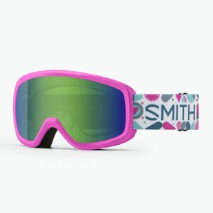 Síszemüveg Smith Snowday Jr vivid pink hearts/green sol-x mirror (Snowday Jr M00442) kép