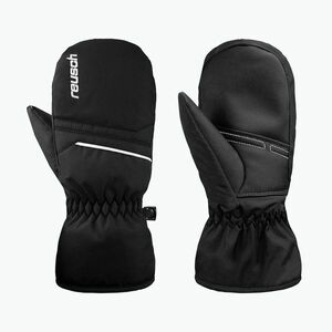 Gyerek síkesztyűk Reusch Alan Junior Mitten black/white (Alan Junior Mitten 6461415-7701) kép