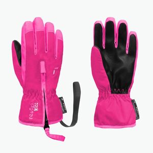 Gyerek síkesztyűk Reusch Ben fuchs purple/knockout pink (Ben 6285108-3329) kép