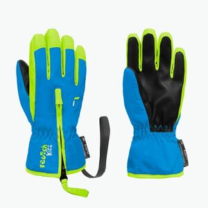Gyerek síkesztyűk Reusch Ben brilliant blue/safety yellow (Ben 6285108-4525) kép