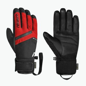 Férfi síkesztyű Reusch Booster Gore-Tex black/tango red (Booster Gore-Tex 6501329-7068) kép