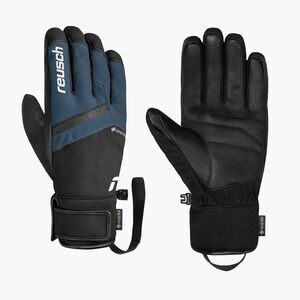 Férfi síkesztyűk Reusch Booster Gore-Tex black/dress blue (Booster Gore-Tex 6501329-7787) kép
