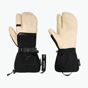 Férfi síkesztyű Reusch Duality R-Wool Lobster tan/black (Duality R-Wool Lobster 6502705-9002) kép