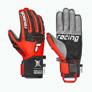 Férfi síkesztyű Reusch Ultra black/fluorescent red (Ultra 6501199-7809) kép