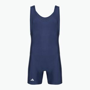férfi egyrészes trikó adidas 3 Stripe Singlet navy/white (3 Stripe Singlet AS102S) kép