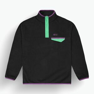 Férfi sípolár pulóver Picture Arcca 1/4 Zip black (Arcca 1/4 Zip SMT0159) kép