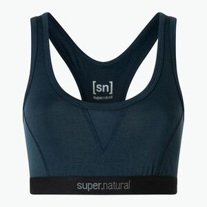 Thermoaktív melltartó super.natural Tundra 220 Semplice blueberry (Tundra 220 Semplice SNW021530) kép