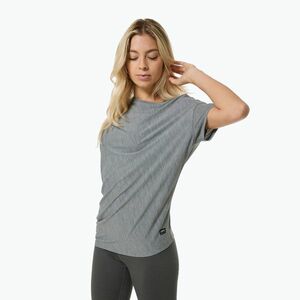 Női jóga póló super.natural Yoga Loose Tee cashmere grey melange (Yoga Loose Tee SNW013470) kép