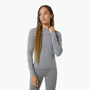 Női thermo hosszú ujjú felső super.natural Tundra 175 cashmere grey melange (Tundra 175 SNW020330) kép