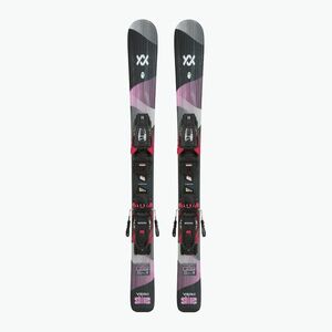 Gyerek alpesi síléc Völkl Shine Jr + kötés 4.5 VMotion Jr Lady 80-90 cm black/pink (Shine Jr+4.5 VMotion Jr Lady 80-90 cm V2510255/6162Y1.VB) kép