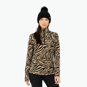 Női pulóver Protest PRTEsher 1/4 Zip Active bamboo beige (PRTEsher 1/4 Zip Active 12652003/567) kép