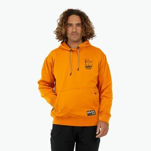 Férfi snowboard kapucnis pulóver Protest PRTIvo Outdoor Hoodie caramel yellow (PRTIvo Outdoor Hoodie 63752002) kép