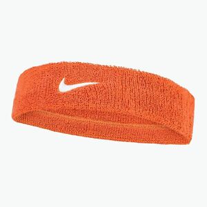 Frottír fejpánt Nike Swoosh Classic Headband team orange/white (Swoosh Classic Headband N1012407-802) kép