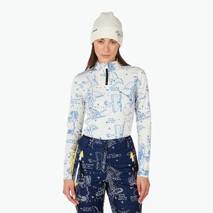Női pulóver Rossignol JCC Booster Half Zip Snow Angel Arctic print (JCC Booster Half Zip RLOWL11_A13) kép