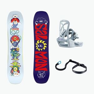 Gyerek snowboard Salomon Team Package Jr + Goodtime XXS snowboardkötések (Team Package Jr + Goodtime XXS L47924400) kép