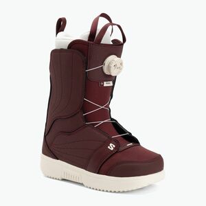 Női snowboard bakancs Salomon Pearl Boa W tawny port/tawny port/vanilla ice (Pearl Boa W L47832300) kép