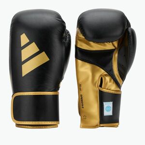 Bokszkesztyű adidas Wako black/gold (Wako ADISBG165WK) kép