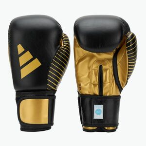 Bokszkesztyűk adidas Wako ADIKBWKF200 black/gold (Wako ADIKBWKF200) kép
