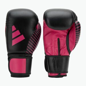 Bokszkesztyű adidas Wako ADIKBWKF200 black/pink (Wako ADIKBWKF200) kép