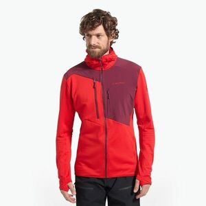 Férfi thermo pulóver La Sportiva Lucendro Thermal Hoody mountain red/redwood (Lucendro Thermal Hoody ZAMF025R24R25) kép