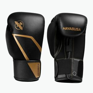 Bokszkesztyűk Hayabusa E1 Boxing black/gold (E1 Boxing E1BG-BKGD) kép