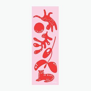 Jóga matrac JOYINME Flow Nano 1mm nano mind games pink (Flow Nano 800512) kép