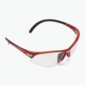 Squash szemüveg Dunlop Competition Eyewear Protective red/clear (Competition Eyewear Protective 10352195) kép