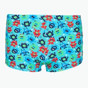 Gyerek fürdőboxer RAS Monsters Trunks turquoise (Monsters Trunks T09134) kép