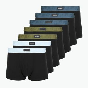 Férfi boxeralsó KARL LAGERFELD Kameo Logo Trunk 7 pár midnight/clear sky/olive (Kameo Logo Trunk A3M47001) kép