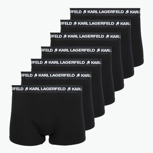 Férfi boxeralsók KARL LAGERFELD Logo Trunk 7 pár black (Logo Trunk A1M47010) kép