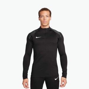 Labdarúgó hosszú ujjú felső Nike Strike Dri-Fit 1/2 Zip Drill Top black/anthracite/white (Strike Dri-Fit 1/2 Zip Drill Top FN2403-010) kép