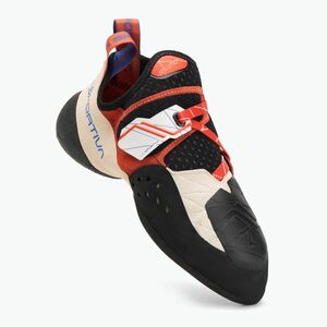 Női mászócipő La Sportiva Solution white/lily orange (Solution ZFCS014W00O03) kép