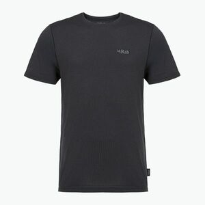 Férfi póló Rab Ridge Tee ebony (Ridge Tee QCC-16-EBN-MED) kép