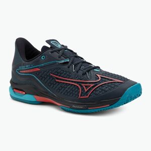 Padel cipő Mizuno Wave Exceed Tour 6 Padel salute/hibiscus/enamel blue (Wave Exceed Tour 6 Padel 61GB248007) kép