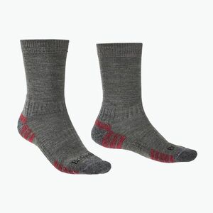 Férfi zokni Bridgedale Lightweight Merino Performance Boot Original grey heather (Lightweight Merino Performance Boot Original 710 152) kép