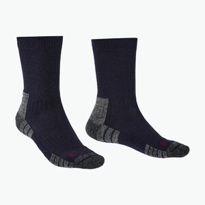 Férfi zokni Bridgedale Lightweight Merino Performance Boot Original navy/grey (Lightweight Merino Performance Boot Original 710 152) kép