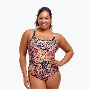 Női egyrészes fürdőruha Funkita Locked In Lucy One Piece tipsy tiger (Locked In Lucy One Piece FKS075L7223414) kép
