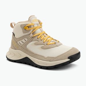 Női túrabakancs Keen Hightrail Mid Waterproof Birch birch/daffodil (Hightrail Mid Waterproof Birch 1030345) kép