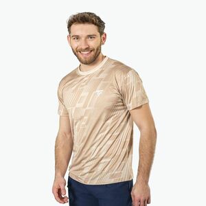 Férfi póló Tecnifibre X-Loop Tee sand (X-Loop Tee 22XLOSAN53) kép
