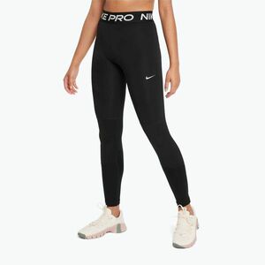 Gyerek leggings Nike Pro Dri-FIT black/white (Pro Dri-FIT DA1028-010) kép