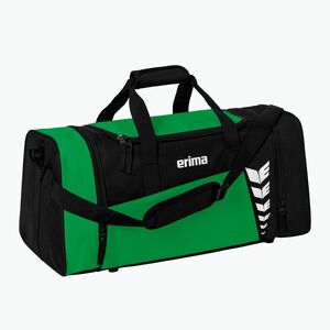 Edzőtáska ERIMA Six Wings Sports Bag 28 l emerald/black (Six Wings Sports Bag 7232304) kép