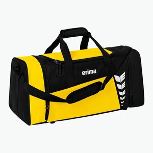 Edzőtáska ERIMA Six Wings Sports Bag 49, 5 l yellow/black (Six Wings Sports Bag 7232305) kép