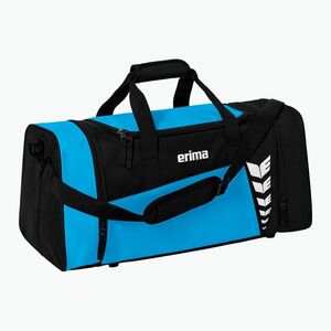 Edzőtáska ERIMA Six Wings Sports Bag 49, 5 l curacao/black (Six Wings Sports Bag 7232308) kép