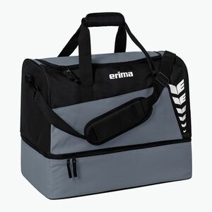 Edzőtáska ERIMA Six Wings Sports Bag With Bottom Compartment 60 l slate grey/black (Six Wings Sports Bag With Bottom Compartment 7232309) kép