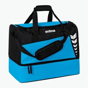Sporttáska ERIMA Six Wings Sports Bag With Bottom Compartment 60 l curacao/black (Six Wings Sports Bag With Bottom Compartment 7232316) kép