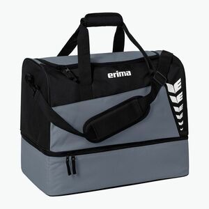 Edzőtáska ERIMA Six Wings Sports Bag With Bottom Compartment 94, 5 l slate grey/black (Six Wings Sports Bag With Bottom Compartment 7232309) kép